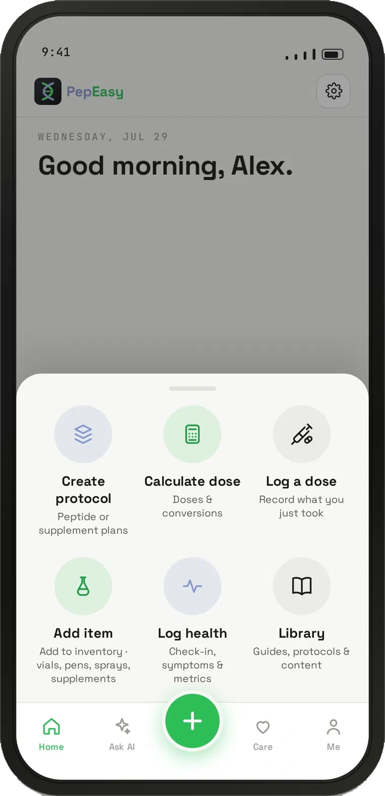 One Tap Away PepEasy™ App screenshot